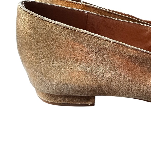 Madewell Leia Metallic Gold Shimmer Rounded Toe
Ballet Flats - Picture 3 of 15